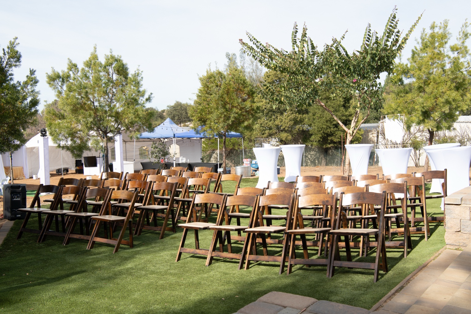 Partydise event setup 3
