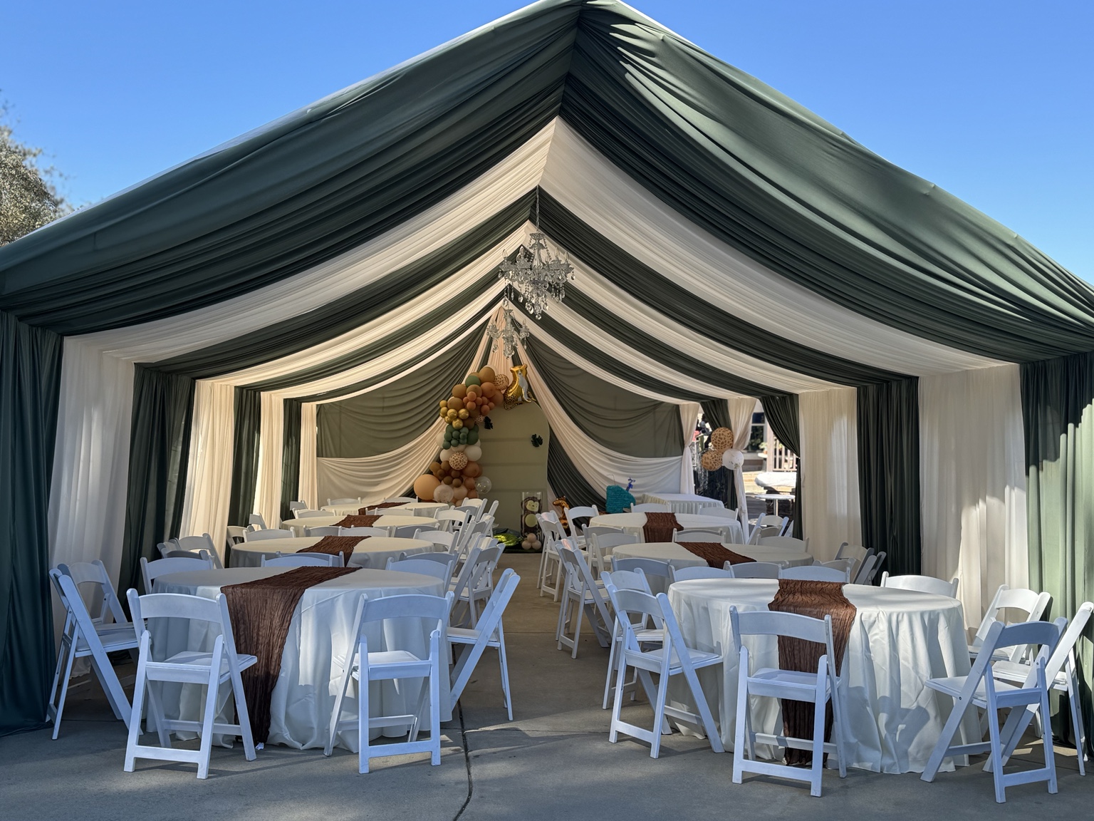 Partydise event setup 2